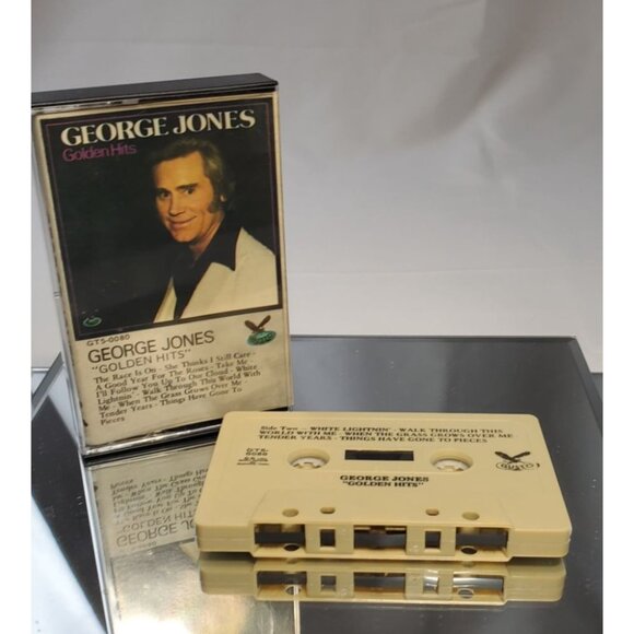 George Jones Golden Hits - Cassette Tape 1981 - Picture 3 of 3